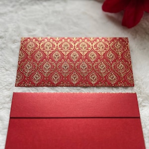 Rode enveloppen met geldcadeau (10 stuks) | Voor contant geld, Chinees Nieuwjaar, bruiloften, festivals, kerstmis, Diwali | Zin in