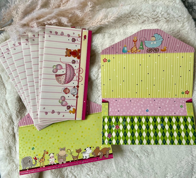 Money Gift Envelopes pack of 10 for Baby Shower Unique Designs Fancy - Etsy