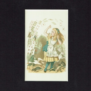Alice MacMillan | Qui se soucie de vous, dit Alice | Impression de carte postale avec passe-partout