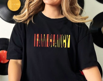 T-shirt I Am Clancy, T-shirt surdimensionné, T-shirt de concert surcompensation, T-shirt graphique tendance