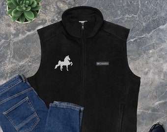 Saddlebred Horse Columbia Fleece Vest