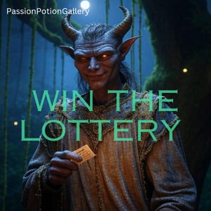 Lottery Winning Spell Increase Your Chances Attract Jackpot Powerful Magic Ritual for Winning the Lottery Infinite Money Luck to Get Wealth
