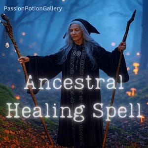 Ancestral Healing Spell Generational Trauma Release Family Spiritual Growth Inner Peace Invite Positive Energy Ward Off Negativity
