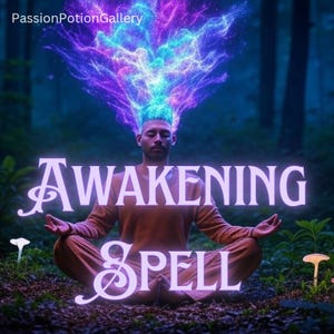 Awakening Spell Inner Potential Unlock Self Transformation Self Discovery Find Life Purpose Life Changing Spell Clarity Personal Development