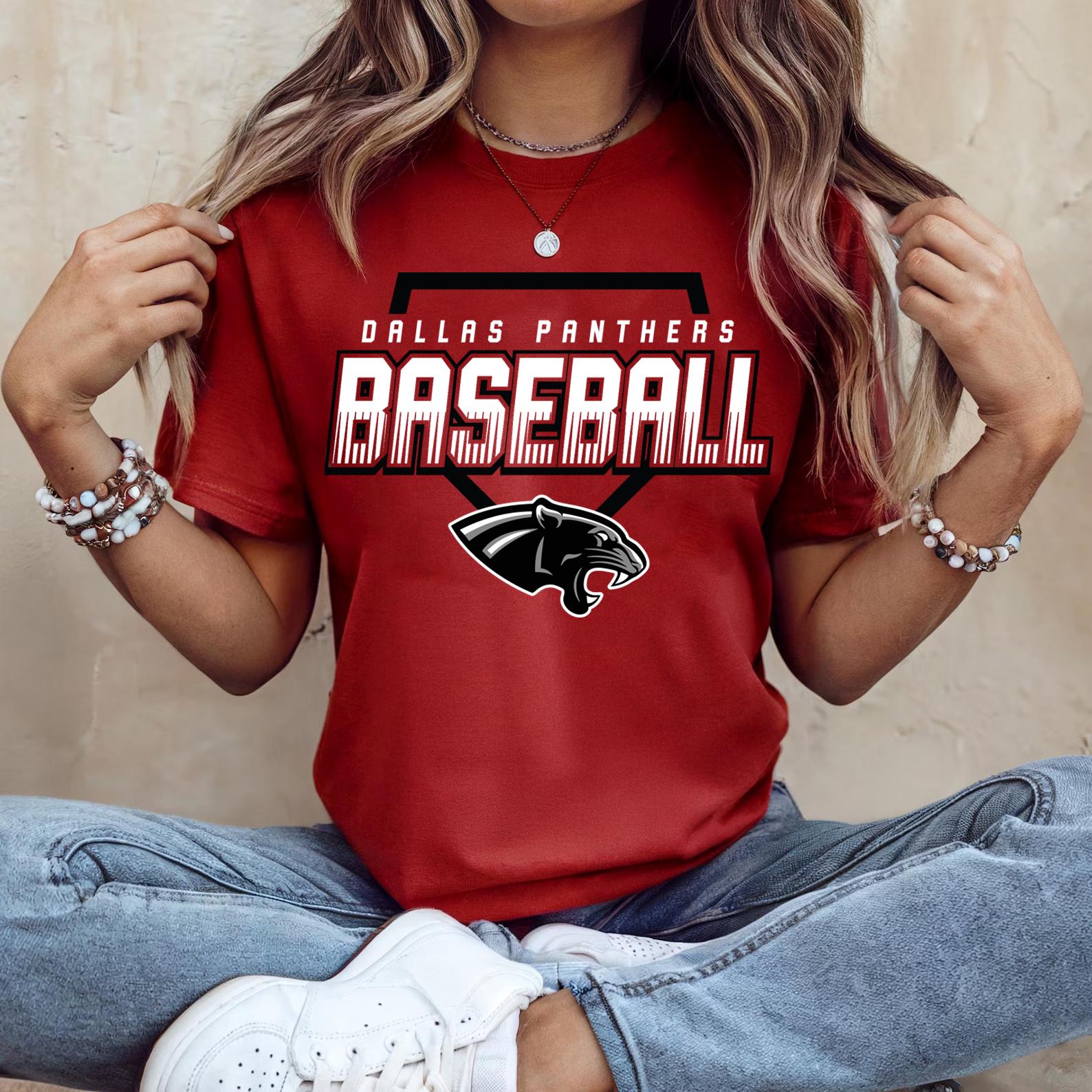 Panthers Baseball Mascot: Editable Team Design (PDF, SVG) - Etsy
