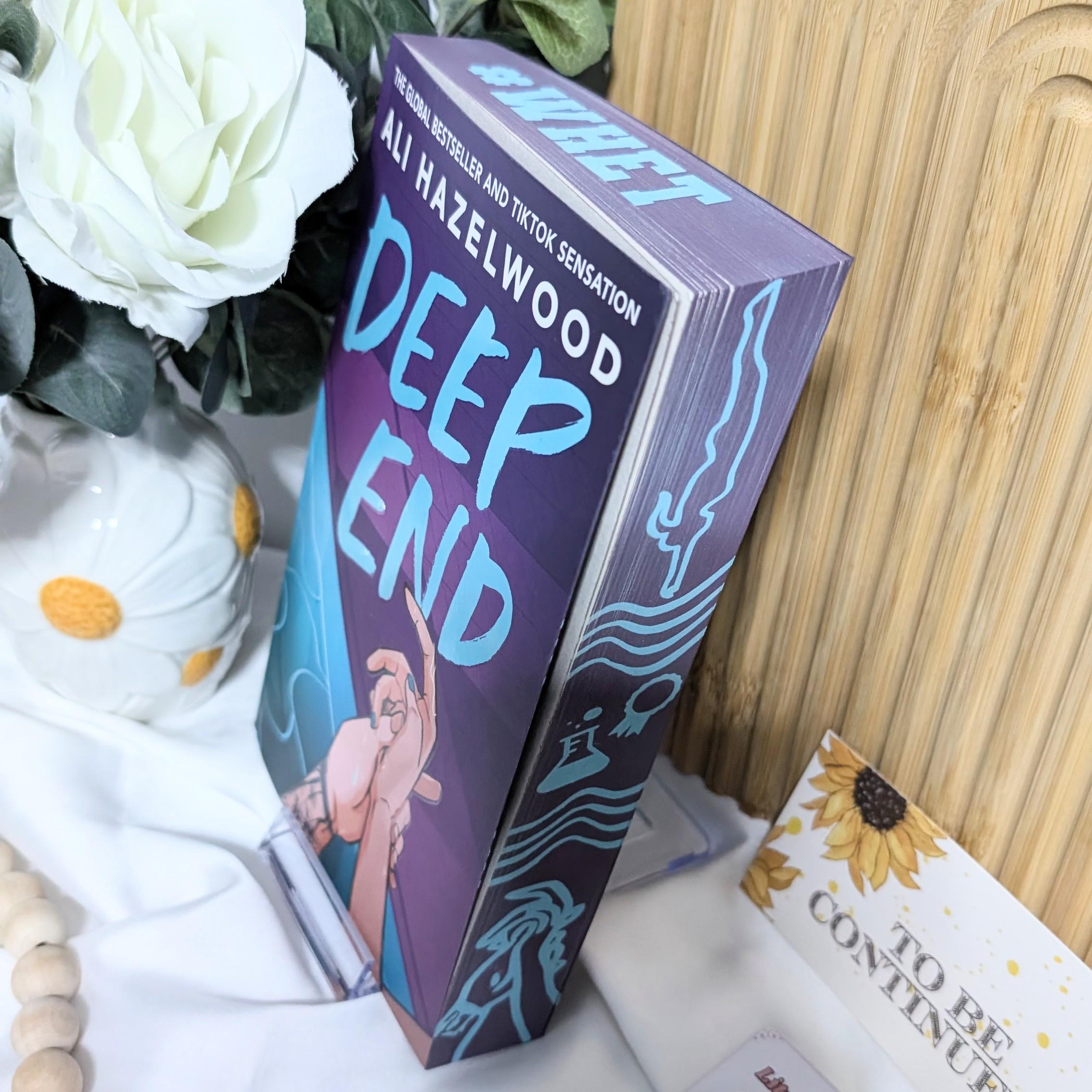 Deep End Hand Painted Stencilled Edge Collectors Edition Book