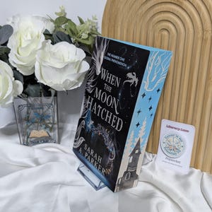 When The Moon Hatched hand painted stencilled edge collectors edition book perfect for any fantasy fan