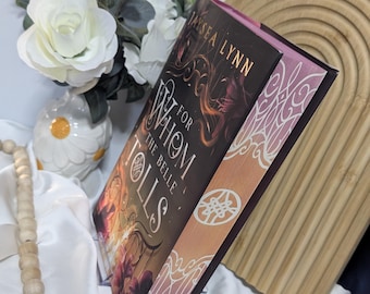 Sprayed edge edition of For Whom The Belle Tolls | Hardback sprayed edges | Jaysea Lynn
