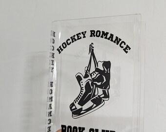 Bookish romance vase | hockey romance | dark romance | book clear acrylic