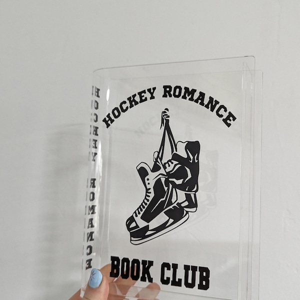 Bookish romance vase | hockey romance | dark romance | book clear acrylic