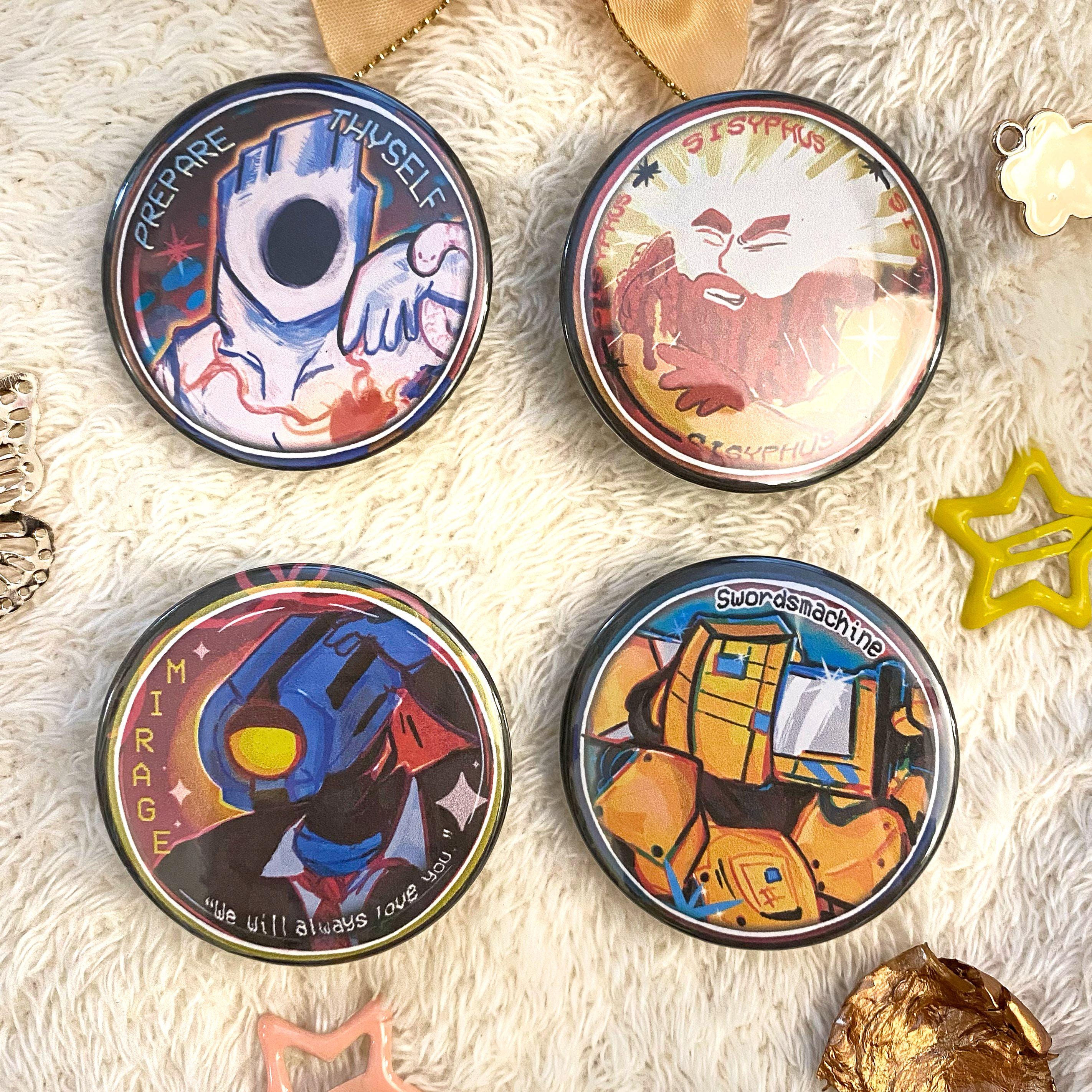ULTRAKILL Button Pins - 2.25