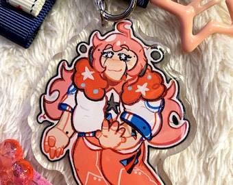 Flavor Foley SF-A2 Miki Holographic keychains and Stickers