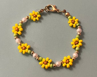 Sunflower Bracelet