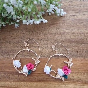Roses Dangle Earrings
