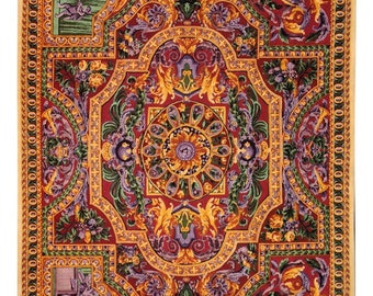 Gianni Versace - Arazzo Red Rug - 10' x 13'