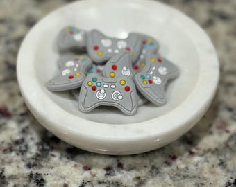 Video Game Controller Focal Bead | Video Game Focal Silicone Beads for Pen | Loose Beads | Focal Bead for Lanyard | Focal Bead for Key Chain