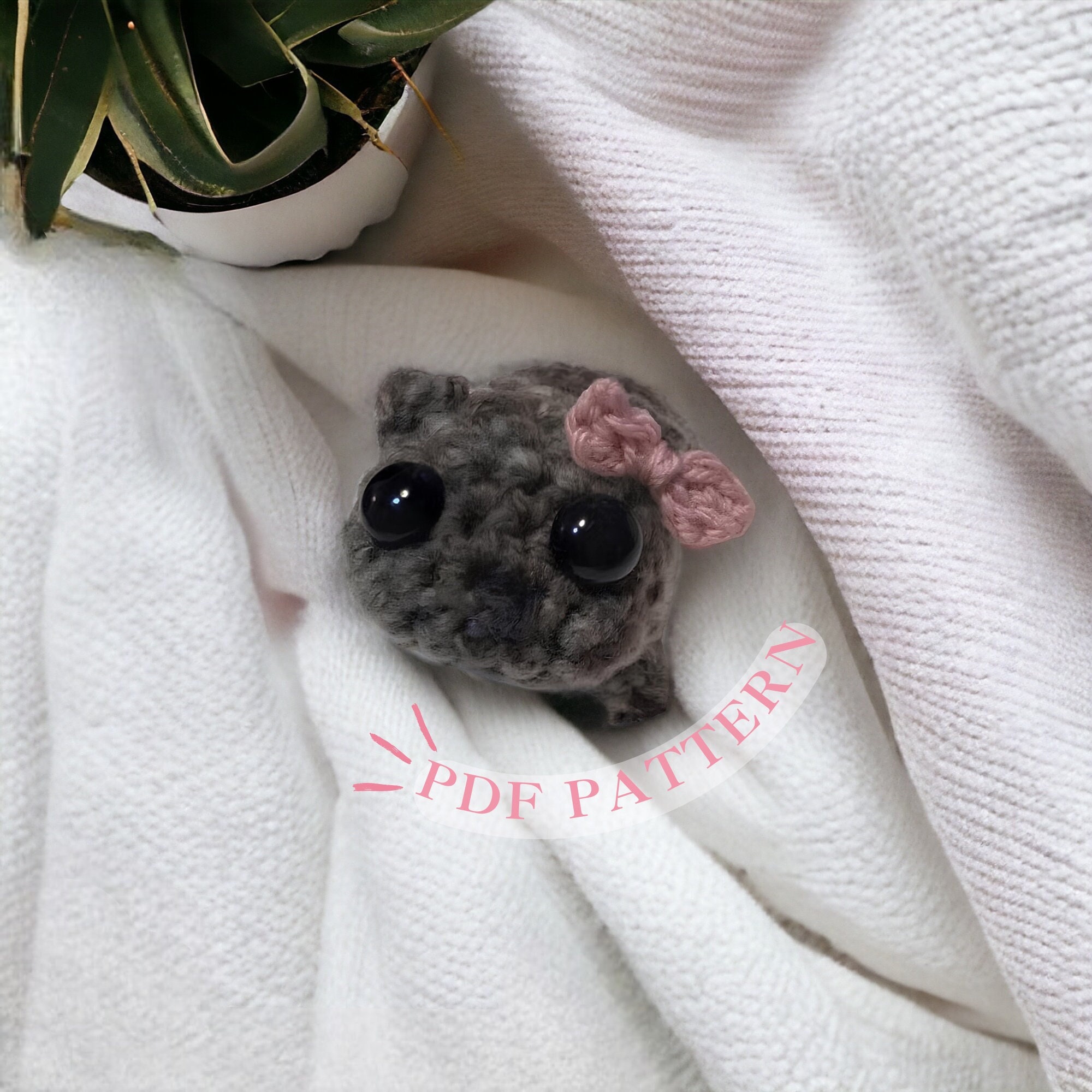 Sad Hamster Meme Crochet Pattern