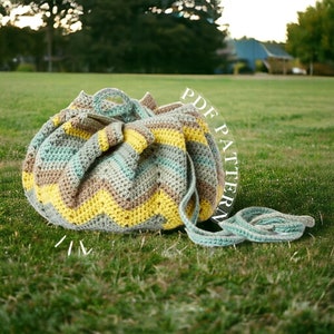Convertible Blanket Bag Crochet Pattern, PDF pattern, Digital download, Baby blanket bag, Crochet Pattern, Kids Bag Crochet Pattern, Toy Bag