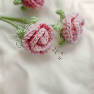 Small Roses Crochet Pattern, Amigurumi, Crochet Pattern, Rose Crochet ...