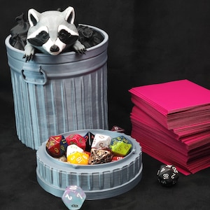 Deckbox wasbeerprullenbak - Geschikt voor maximaal 100 kaarten met dubbele hoes - TCG-accessoires - Duurzaam - Commander - Trading Card Game