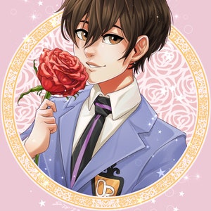 Haruhi Fujioka Print Ouran Highschool Host Club 5x7&quot;