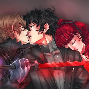 Impression de la douzième nuit de Persona 5 Royal Trio 5 x 7"