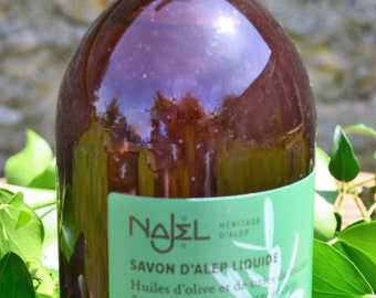 Savon d'Alep Liquide flacon distributeur BIO