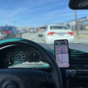 Suporte Magsafe para celular BMW E36, compatível com BMW Série 3 (1992-1999), suporte perfeito e fácil de usar, impresso em 3D, fabricado nos EUA.