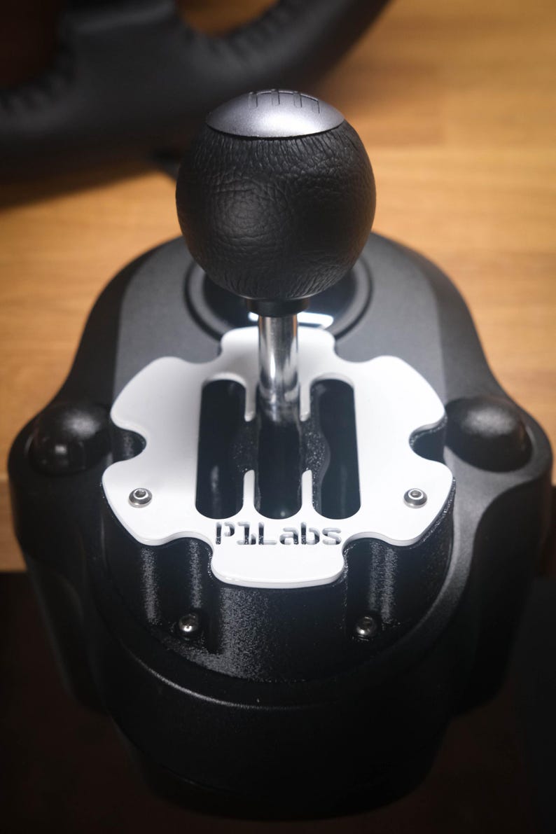 Metal P1Labs Gated Shifter Compatible with Logitech Series Shifters, Coated Steel, Built in Detents for the Ultimate Experience image 6