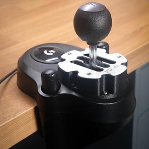 Metal P1Labs Gated Shifter Compatible with Logitech Series Shifters, Coated Steel, Built in Detents for the Ultimate Experience image 8