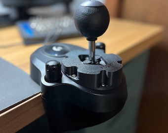 Sequential Shifter Mod Compatible with Logitech Shifter By P1Labs, H-pattern to Sequential Mod, Return to Center, Racing Sim Modification