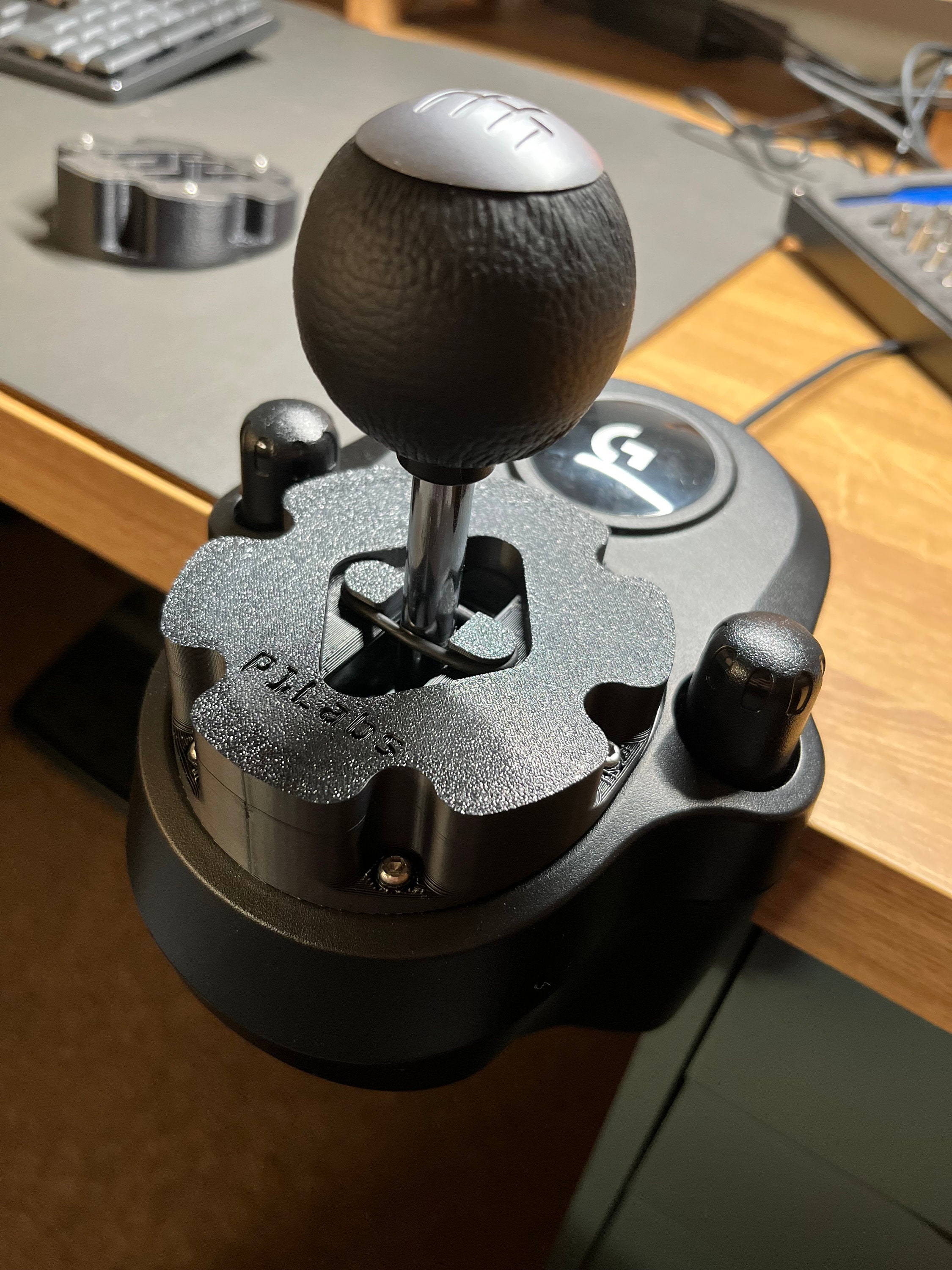 P1labs Gated Shifter for Logitech G29/G929/G920/G923/G27/G25, Realistic