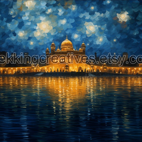 Golden Temple, Harmandir Sahib, Inspired Art For Wallpaper and Printouts, Sikhism, Sikhi, Punjabi, Punjab, Amritsar, India