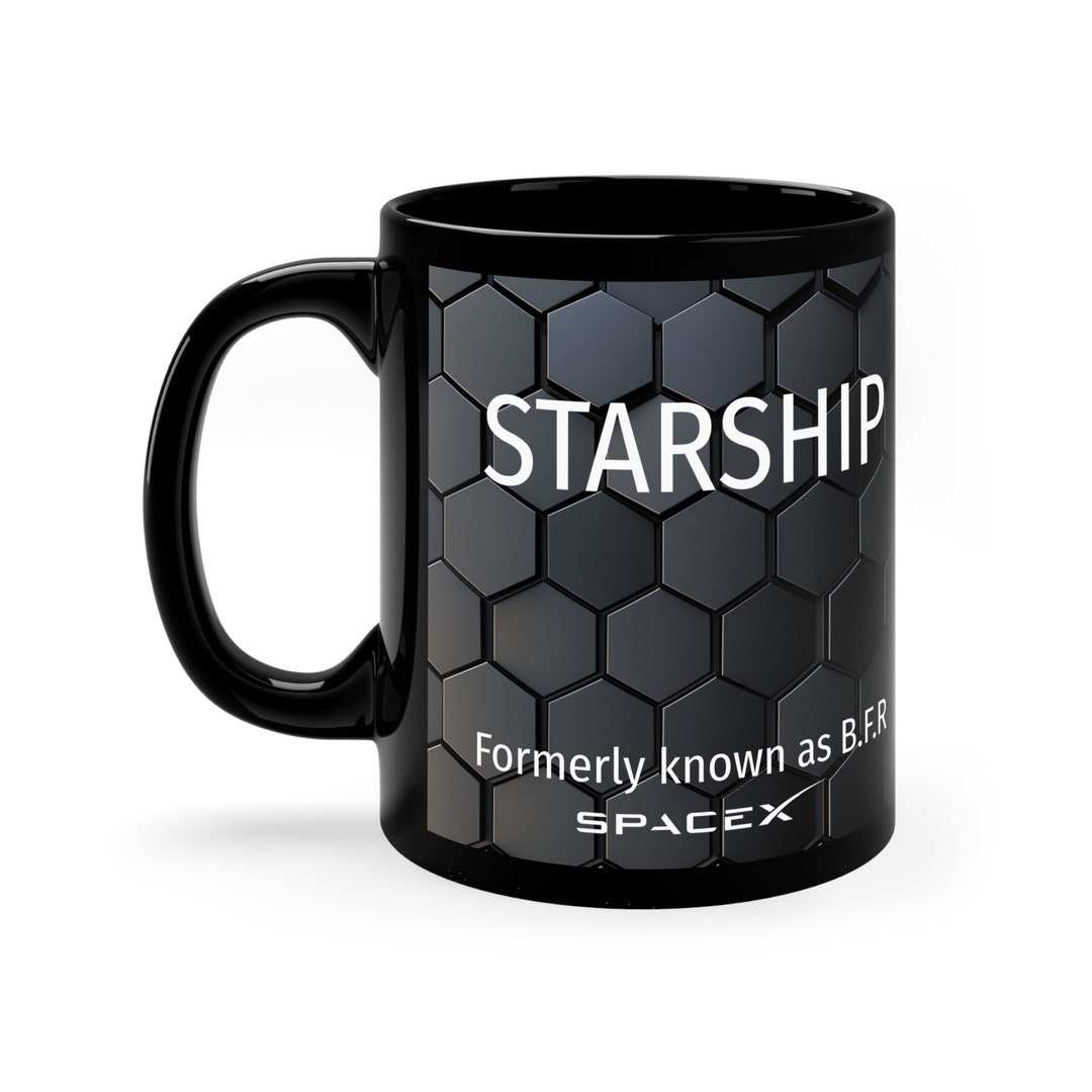 Spacex Coffee Mug, Starship Dragon Scales Coffee Mug, Coffee Mug, Tea