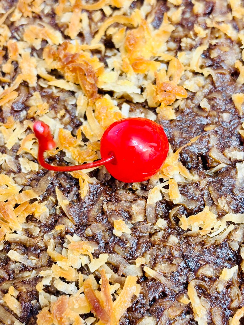 Jamaican Coconut Fruit Cake Etsy