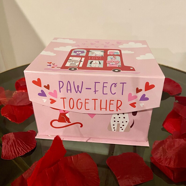 Valentines Day Sweetheart Gift Box Etsy