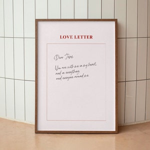 Arte de parede cristã coquete, Carta de amor a Jesus, Arte de parede cristã estética, Decoração de quarto para menina cristã coquete, Arte cristã moderna rosa