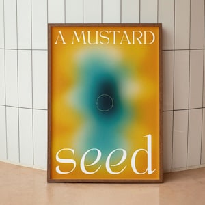 Mustard Seed Aesthetic Art - Etsy