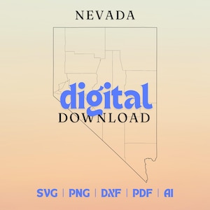 Ensemble de fichiers vectoriels 2D Nevada