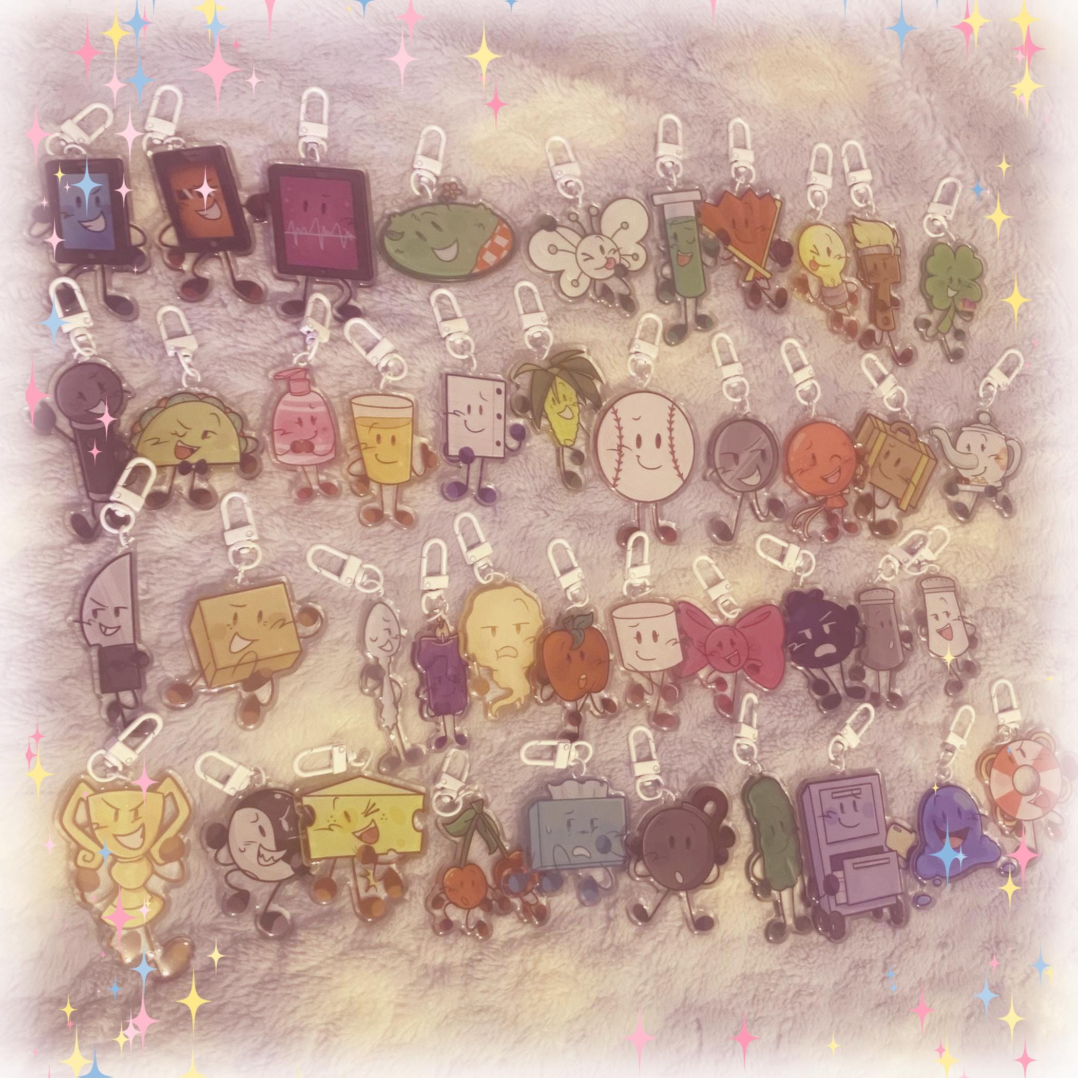 Inanimate Insanity // CHARACTER KEYCHAINS - Etsy Australia