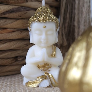 Soy candles, relax and meditate with our lovingly hand-cast Buddha soy candles, scented candle.