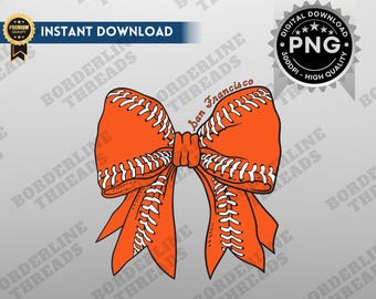 San Francisco Baseball Coquette PNG, San Francisco Game Day Sublimation, Coquette Bow, Printable Design for T-Shirts, Mugs, Tumblers, Hats