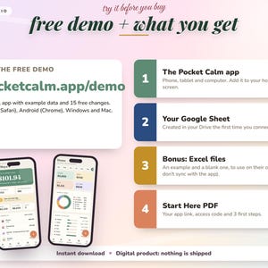 ADHD Budget Planner App, Beginner-Friendly Budget Tracker | Safe to Spend, Paycheck Budget, Bill Tracker, Debt Payoff | No Excel Needed image 13
