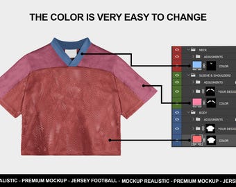 Soccer jersey mockup, urban clothing soccer jersey template, vector mockups, football technology, technical drawing.