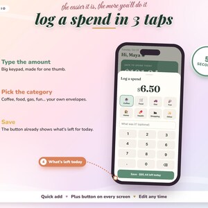 ADHD Budget Planner App, Beginner-Friendly Budget Tracker | Safe to Spend, Paycheck Budget, Bill Tracker, Debt Payoff | No Excel Needed image 5