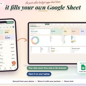 ADHD Budget Planner App, Beginner-Friendly Budget Tracker | Safe to Spend, Paycheck Budget, Bill Tracker, Debt Payoff | No Excel Needed image 3