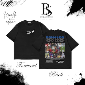 Ronaldo T-shirt Design, Football PNG Download, Editable Design in Canva, Football Shirt Png, T-shirt Sublimation.