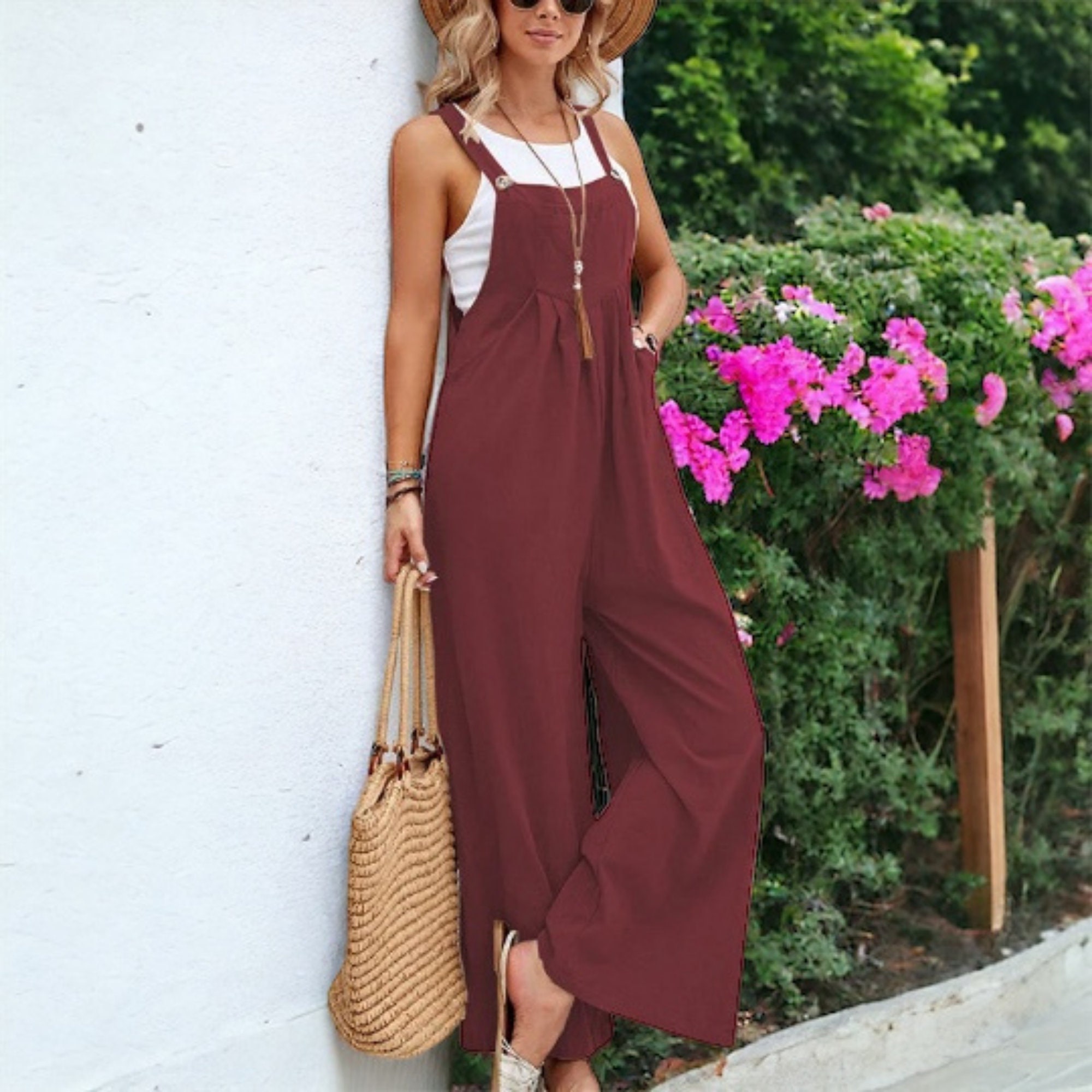 Jumpsuit casual best sale chic