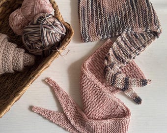 Hand-Knitted Sofie Scarves – Cozy & Stylish Neck Accessories cotton / bamboo