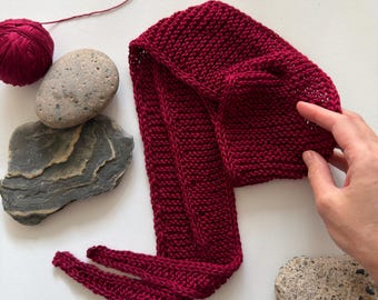 Hand-Knitted Sofie Scarves – Cozy & Stylish Neck Accessories cotton / bamboo